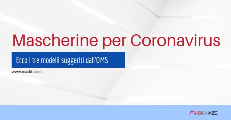 mascherine per coronavirus