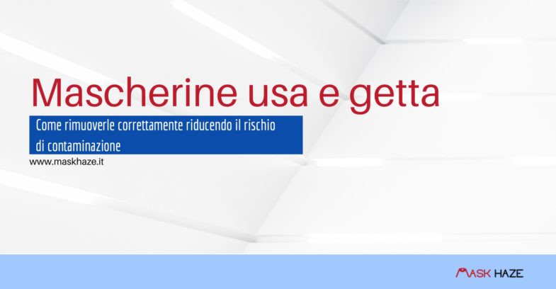 mascherine usa e getta