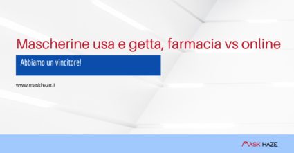 mascherine usa e getta farmacia