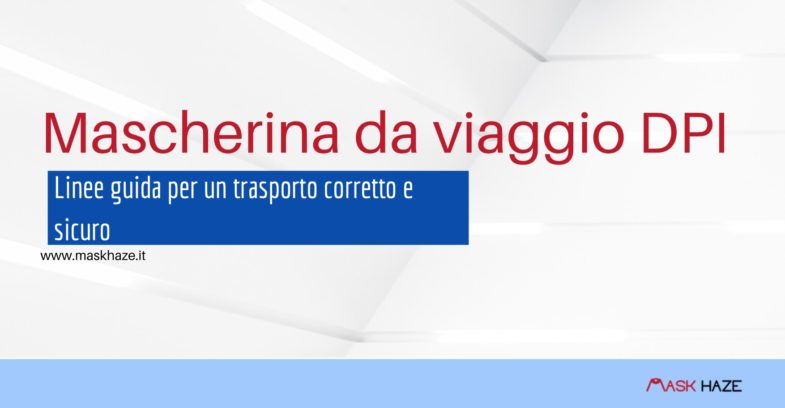 mascherina viaggio