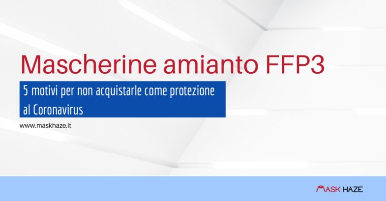 mascherine amianto ffp3