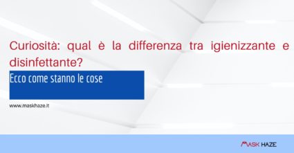 differenza tra igienizzante e disinfettante