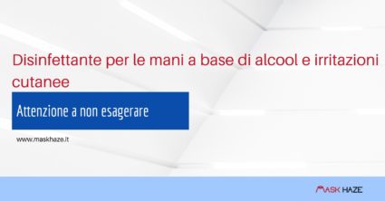 disinfettante per le mani a base alcool