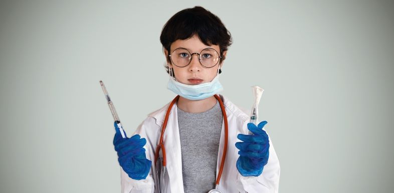 Mascherine per bambini antivirus