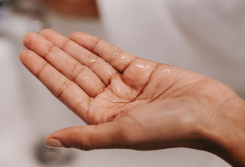 l'igienizzante mani secca le mani solo se di bassa qualità