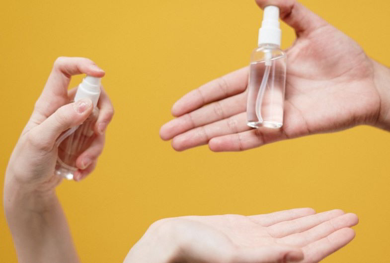 spray igienizzante mani profumato